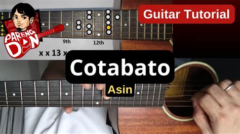 COTABATO (ASIN) guitar tutorial Lead & Chords .